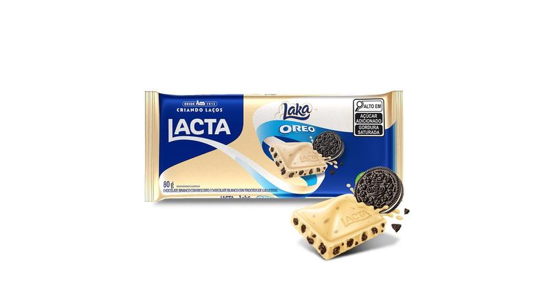 Thumbnail de CHOCOLATE LACTA LAKA OREO 80G