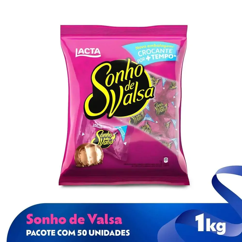 Thumbnail de CHOCOLATE LACTA SONHO DE VALSA 1KG
