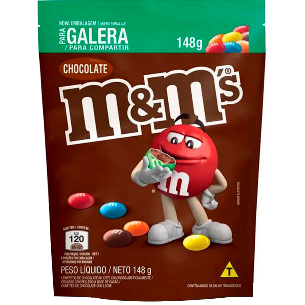 Thumbnail de CHOCOLATE M&M'S AO LEITE 148G
