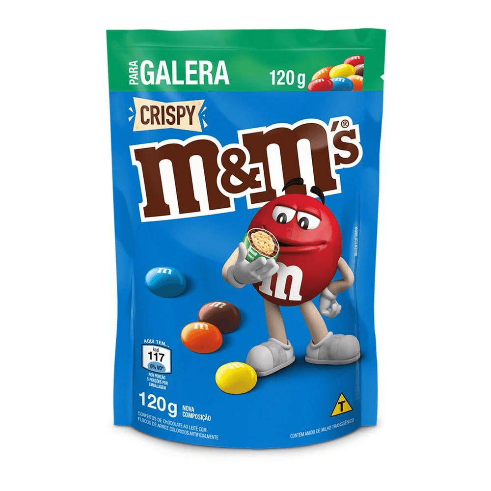 CHOCOLATE M&M'S CRISPY 120G