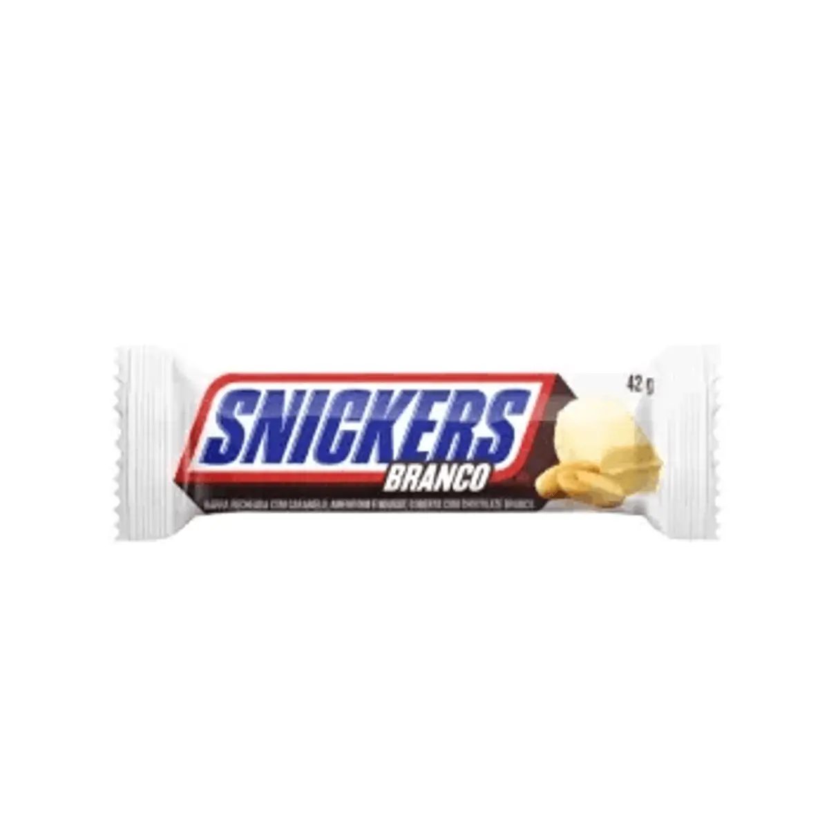 CHOCOLATE SNICKERS WHITE BARRA 42G