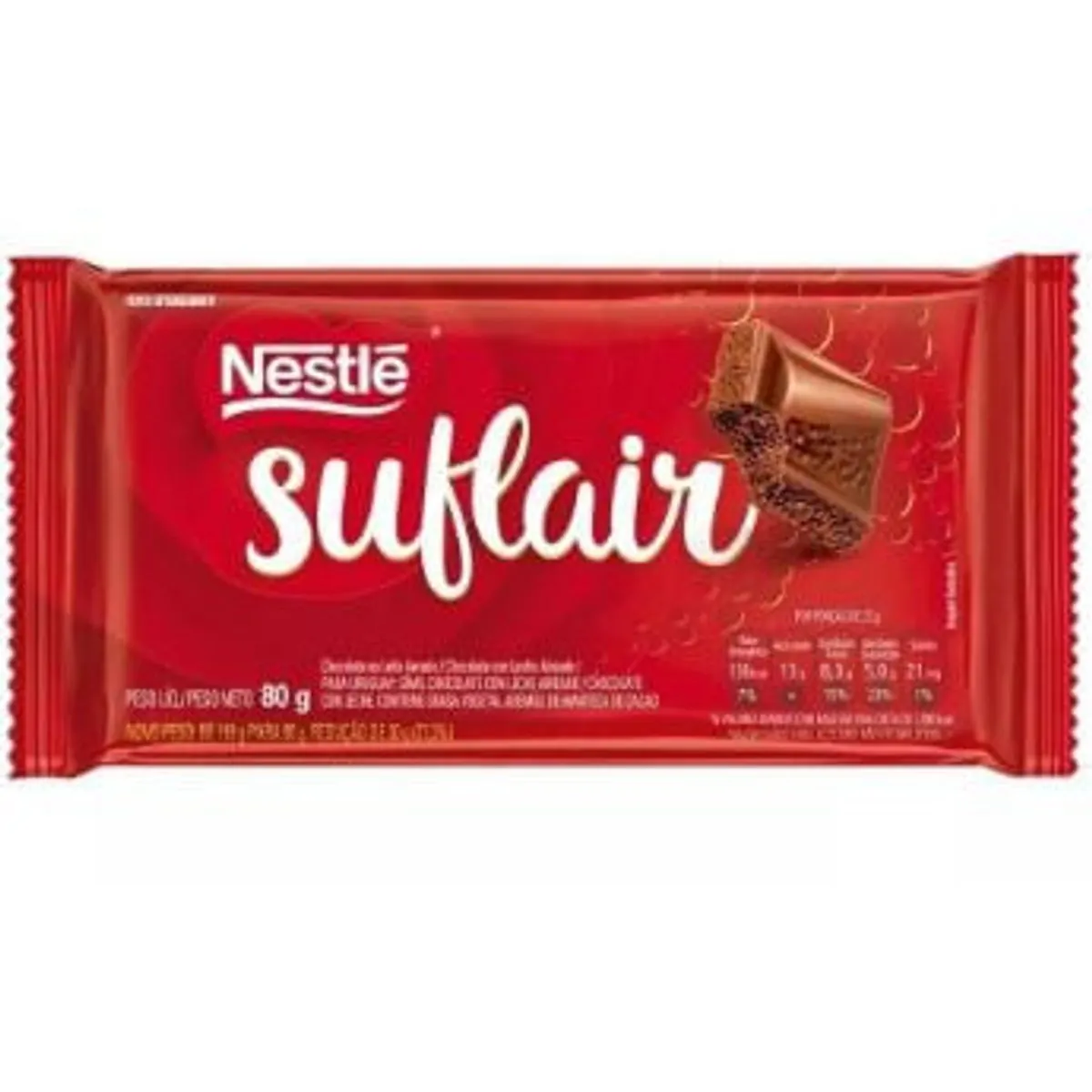 Thumbnail de CHOCOLATE SUFLAIR AO LEITE 80G