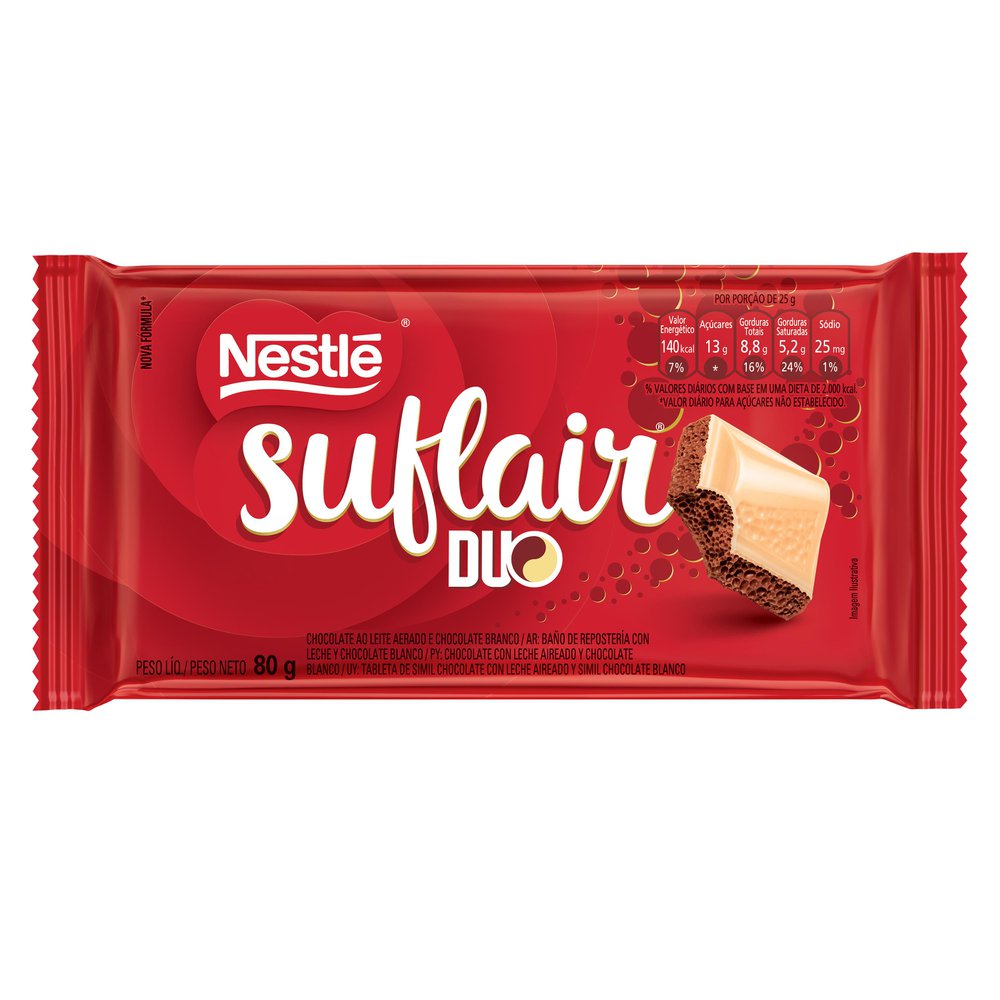 Thumbnail de CHOCOLATE SUFLAIR DUO 80G