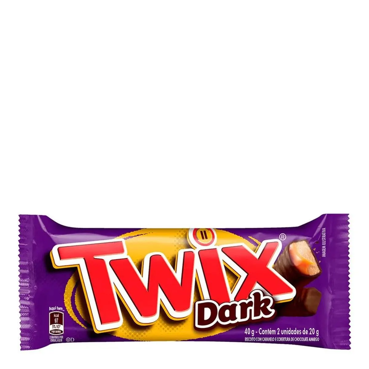 Thumbnail de CHOCOLATE TWIX DARK NESTLE 40G