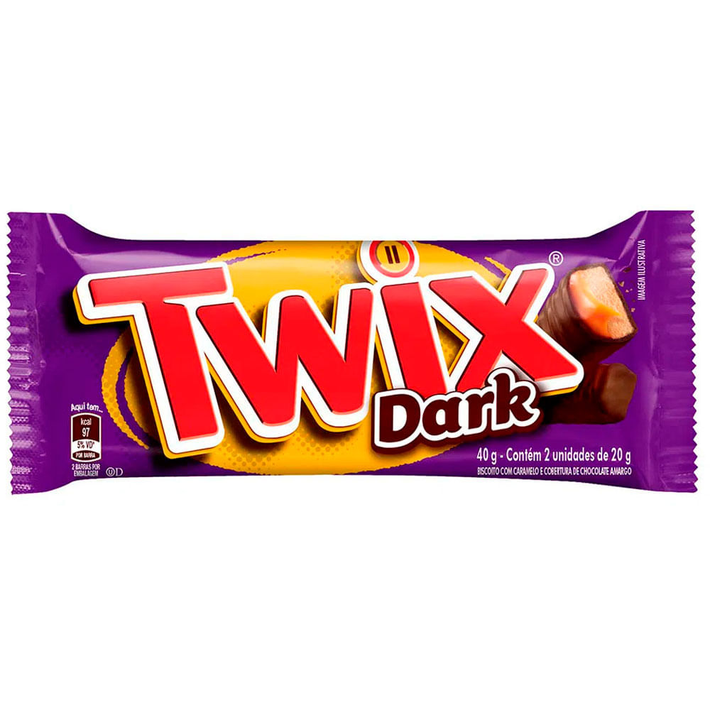 CHOCOLATE TWIX DARK NESTLE 40G