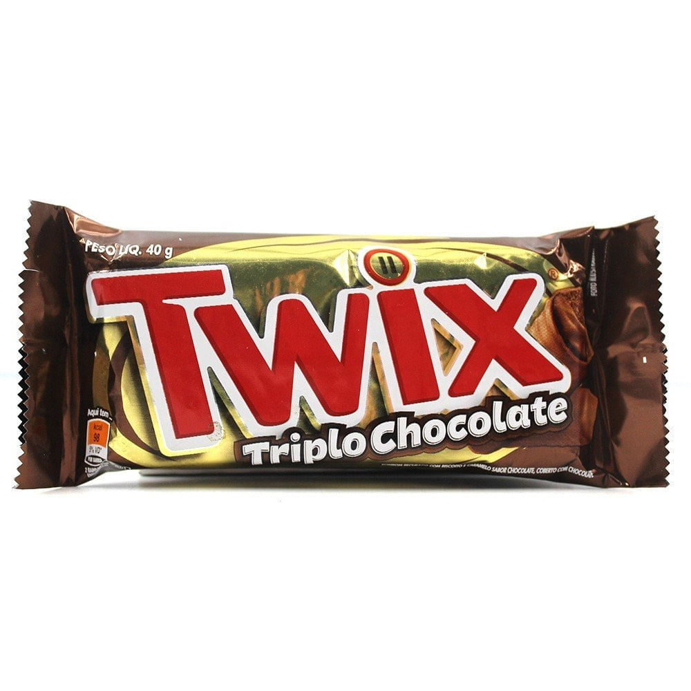 CHOCOLATE TWIX TRIPLO CHOCOLATE NESTLE 40G