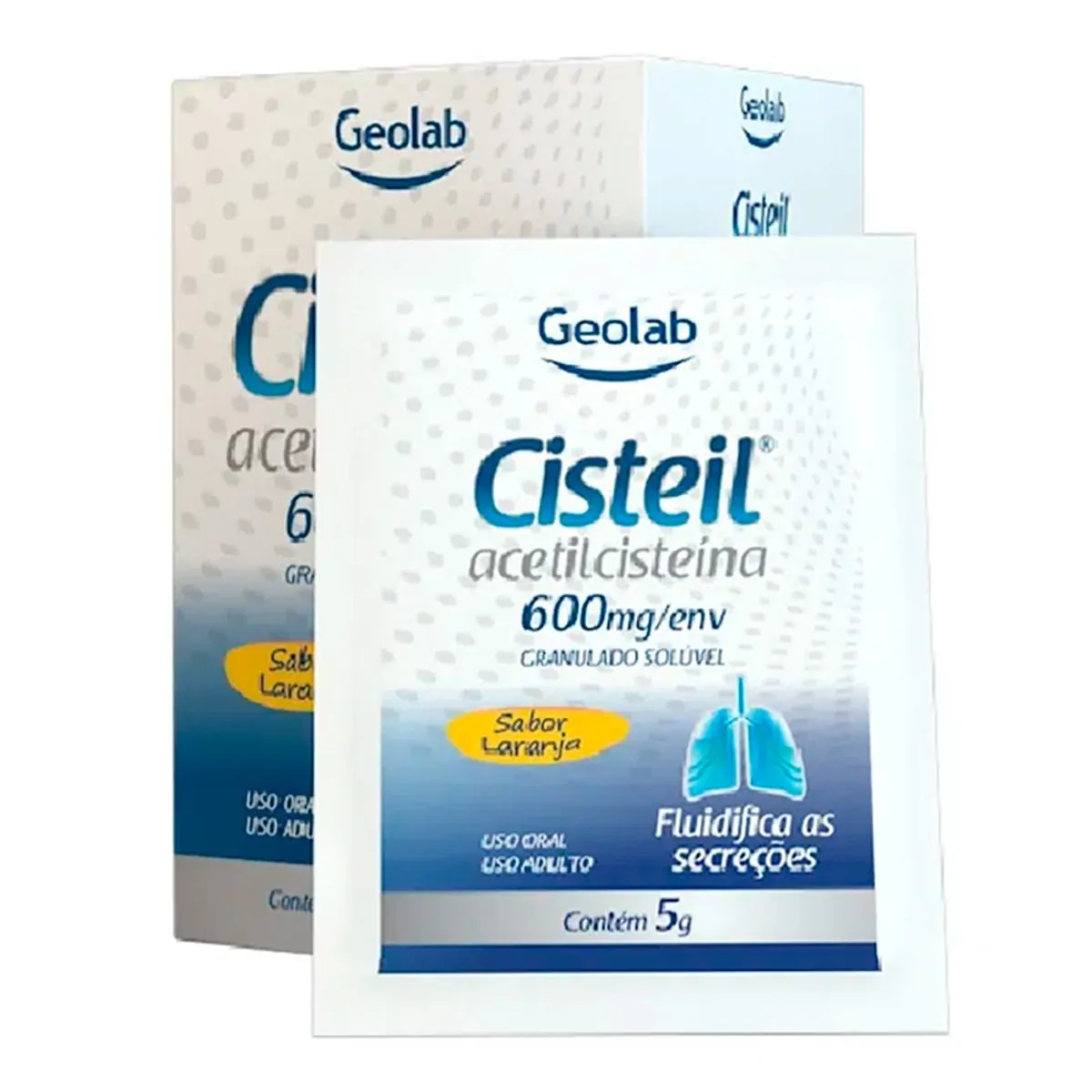 CISTEIL 600MG COM 16 ENVELOPES 5G GEOLAB
