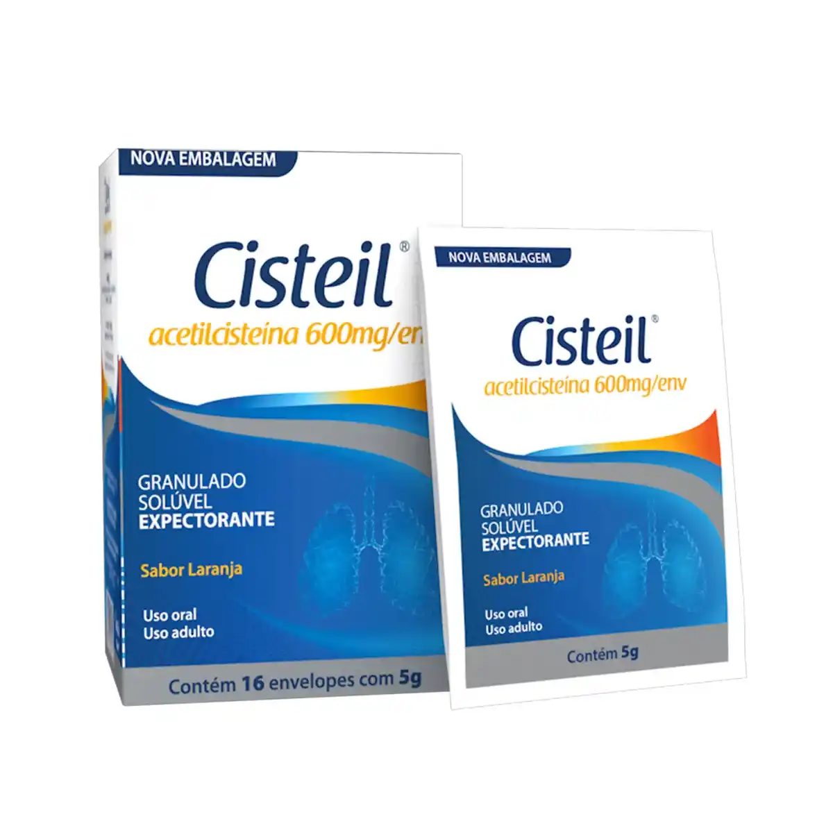 Thumbnail de CISTEIL 600MG COM 16 ENVELOPES 5G GEOLAB