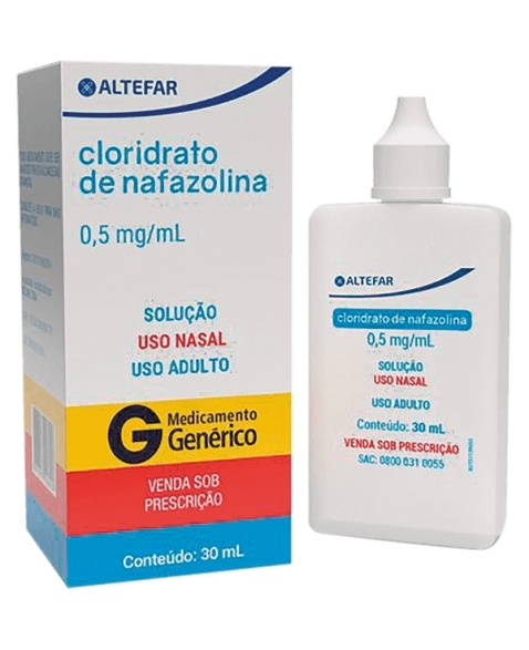 CLORIDRATO DE NAFAZOLINA 0.5MG/ML BELFAR SOLUCAO NASAL GOTAS 30ML