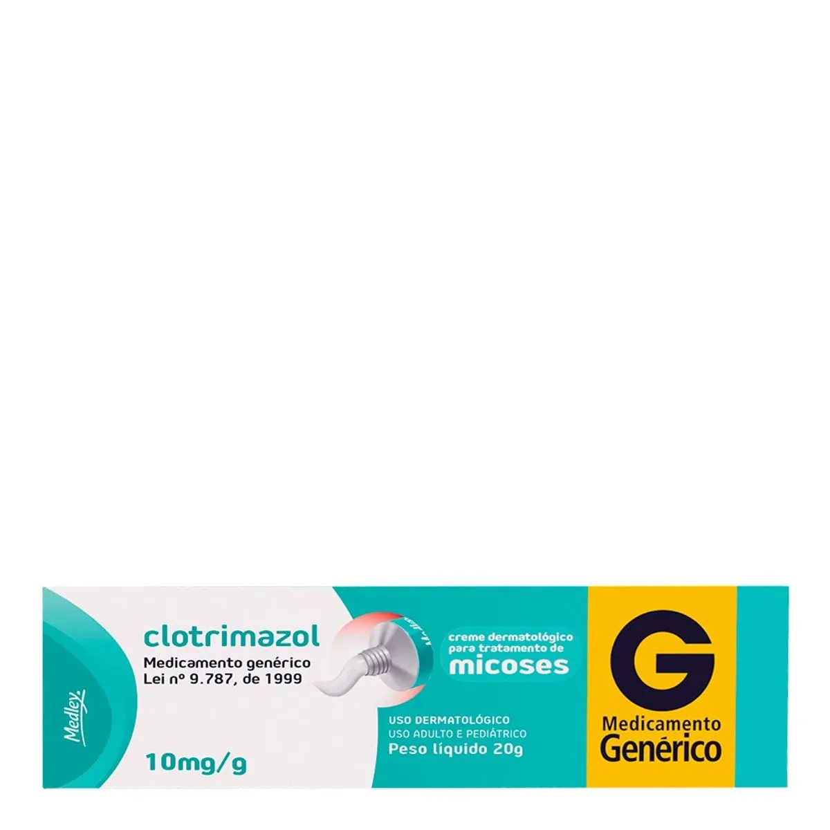 Thumbnail de CLOTRIMAZOL SANOFI MEDLEY CREME DERMATOLOGICO 20G