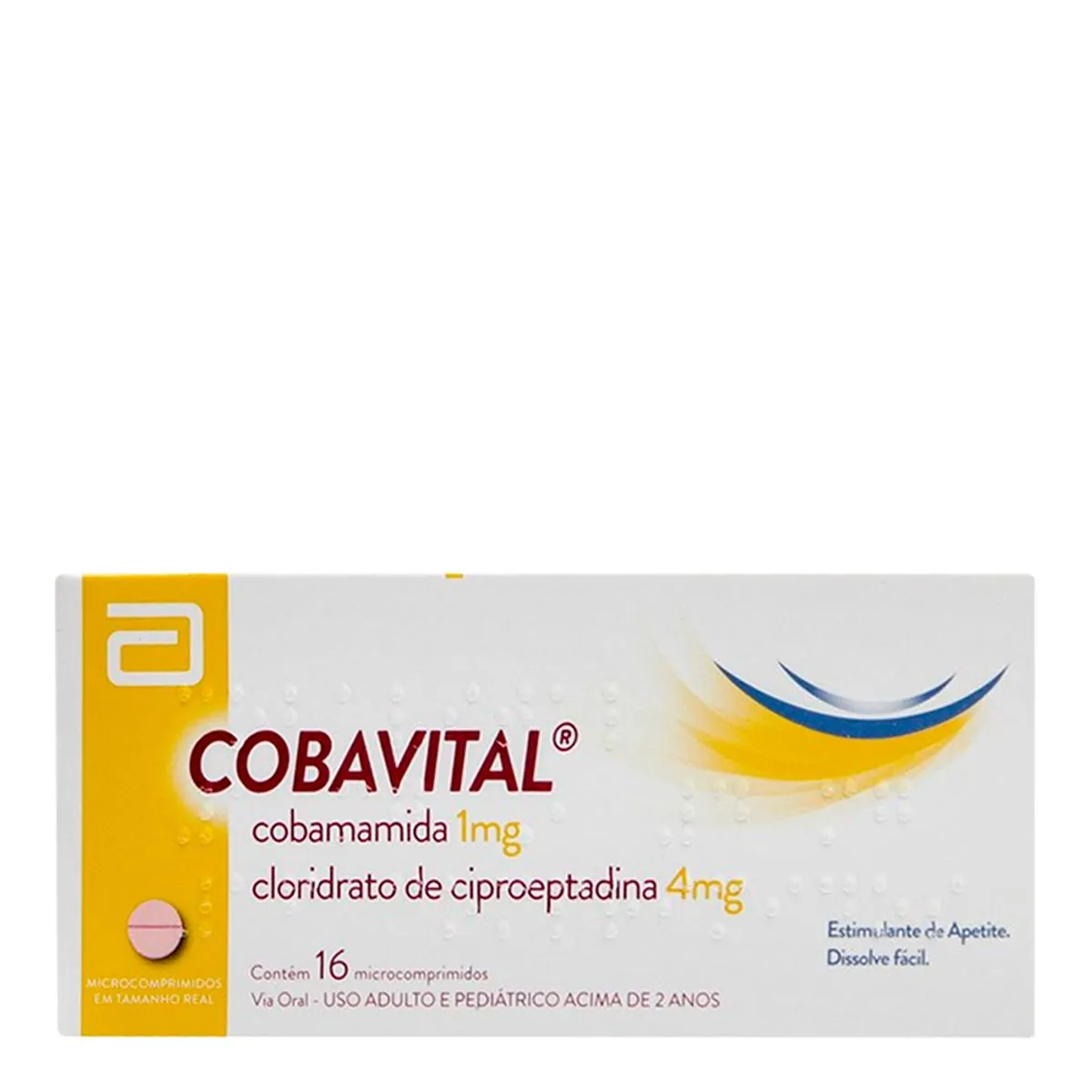 COBAVITAL 1 E 4MG ABBOTT CAIXA COM 16 COMPRIMIDOS