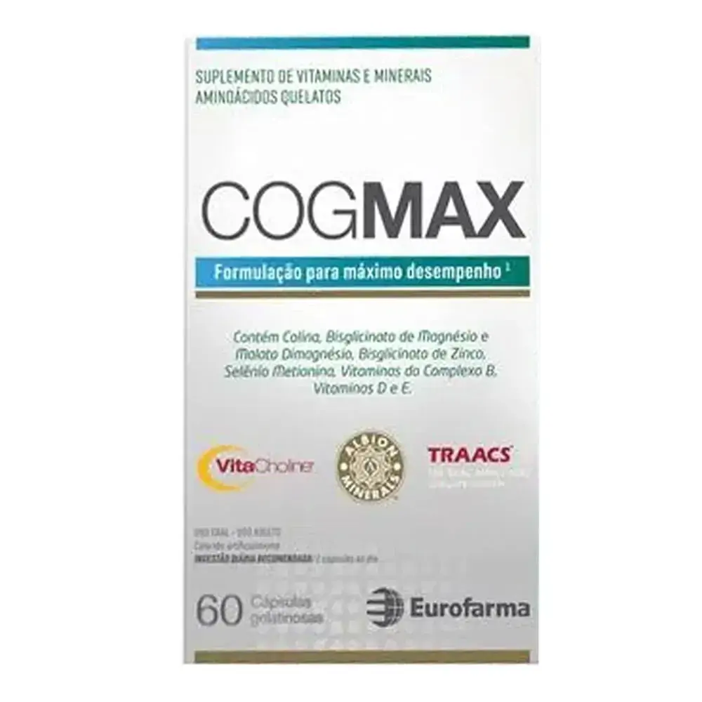 Thumbnail de COGMAX EUROFARMA CAIXA COM 60 CAPSULAS