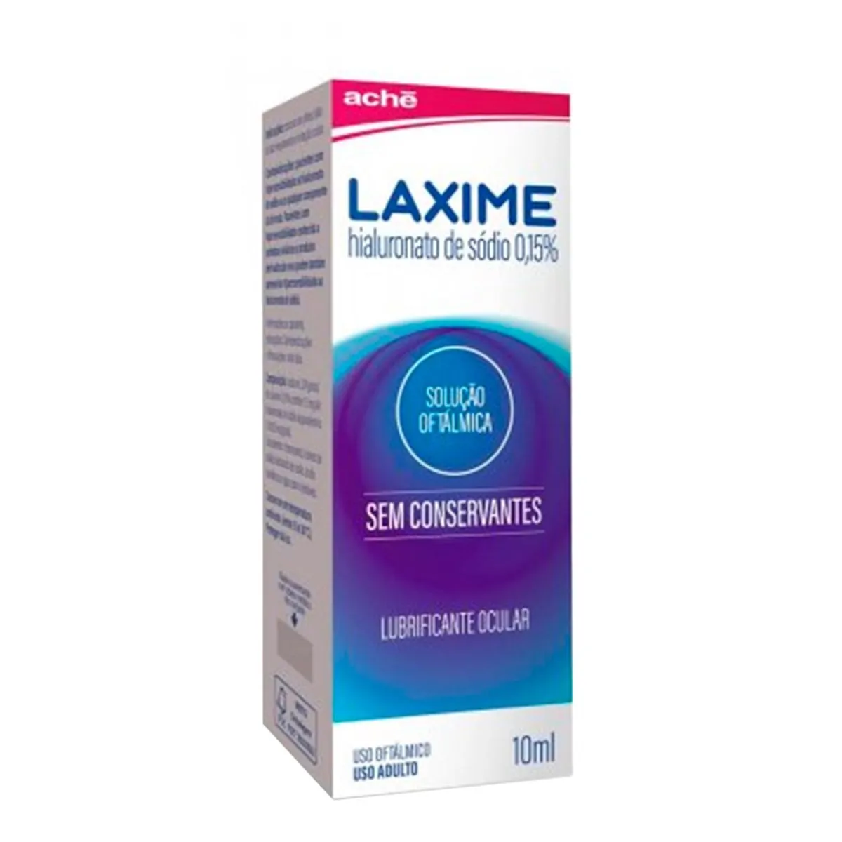 COLIRIO LAXIME 0,15% SOLUCAO OFTALMICA FRASCO COM 10ML