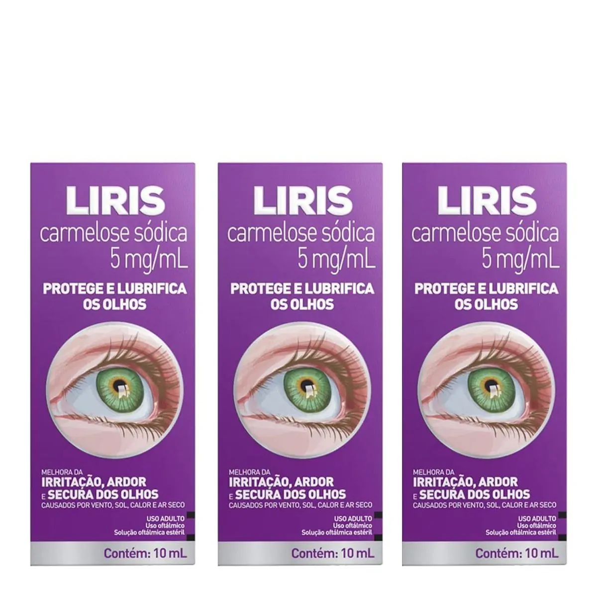COLIRIO LIRIS 5MG/ML SOLUCAO OFTALMICA FRASCO COM 10ML