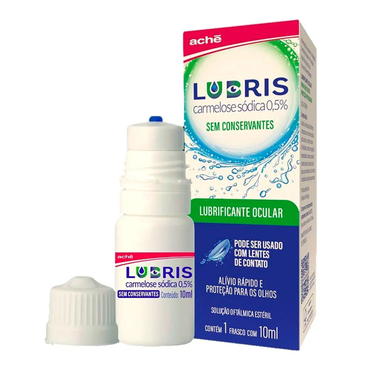 COLIRIO LUBRIS 0,5% SOLUCAO OFTALMICA FRASCO COM 10ML