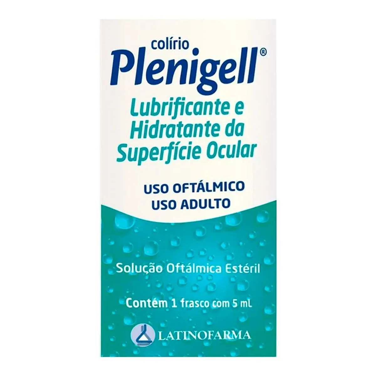 COLIRIO PLENIGELL 0,5%+0,127% SOLUCAO OFTALMICA 5ML