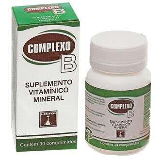 COMPLEXO B HENFER COM 30 COMPRIMIDOS