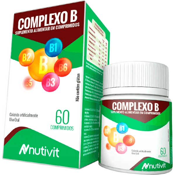 COMPLEXO B NUTRITIVE COM 60 COMPRIMIDOS