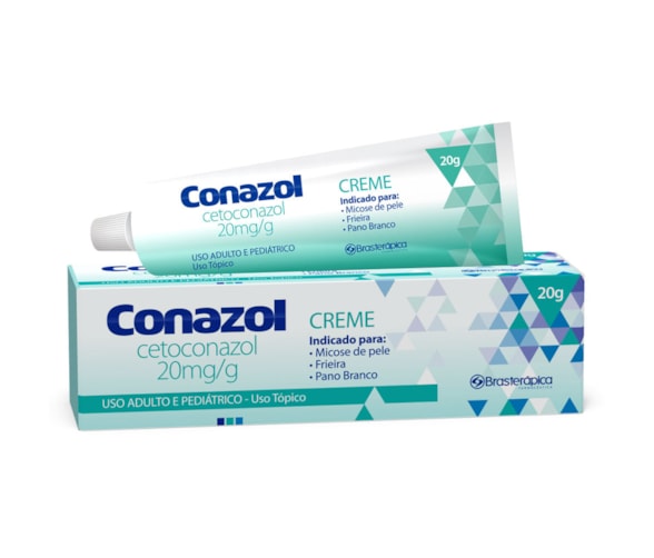 CONAZOL 20MG/G BRASTERAPICA CREME 20G