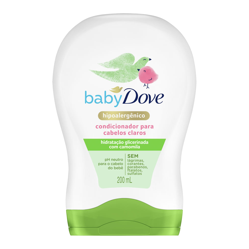 CONDICIONADOR DOVE BABY CABELOS CLAROS 200ML
