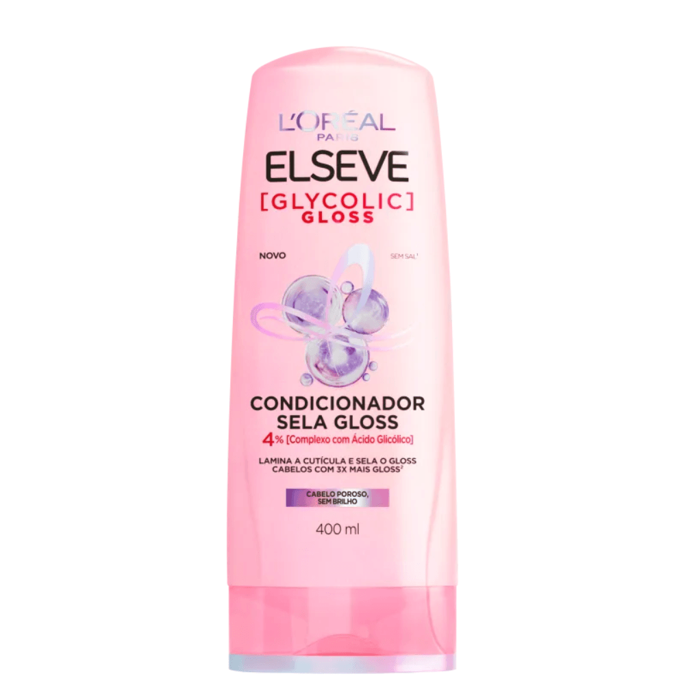 Thumbnail de CONDICIONADOR ELSEVE GLYCOLIC GLOSS 400ML