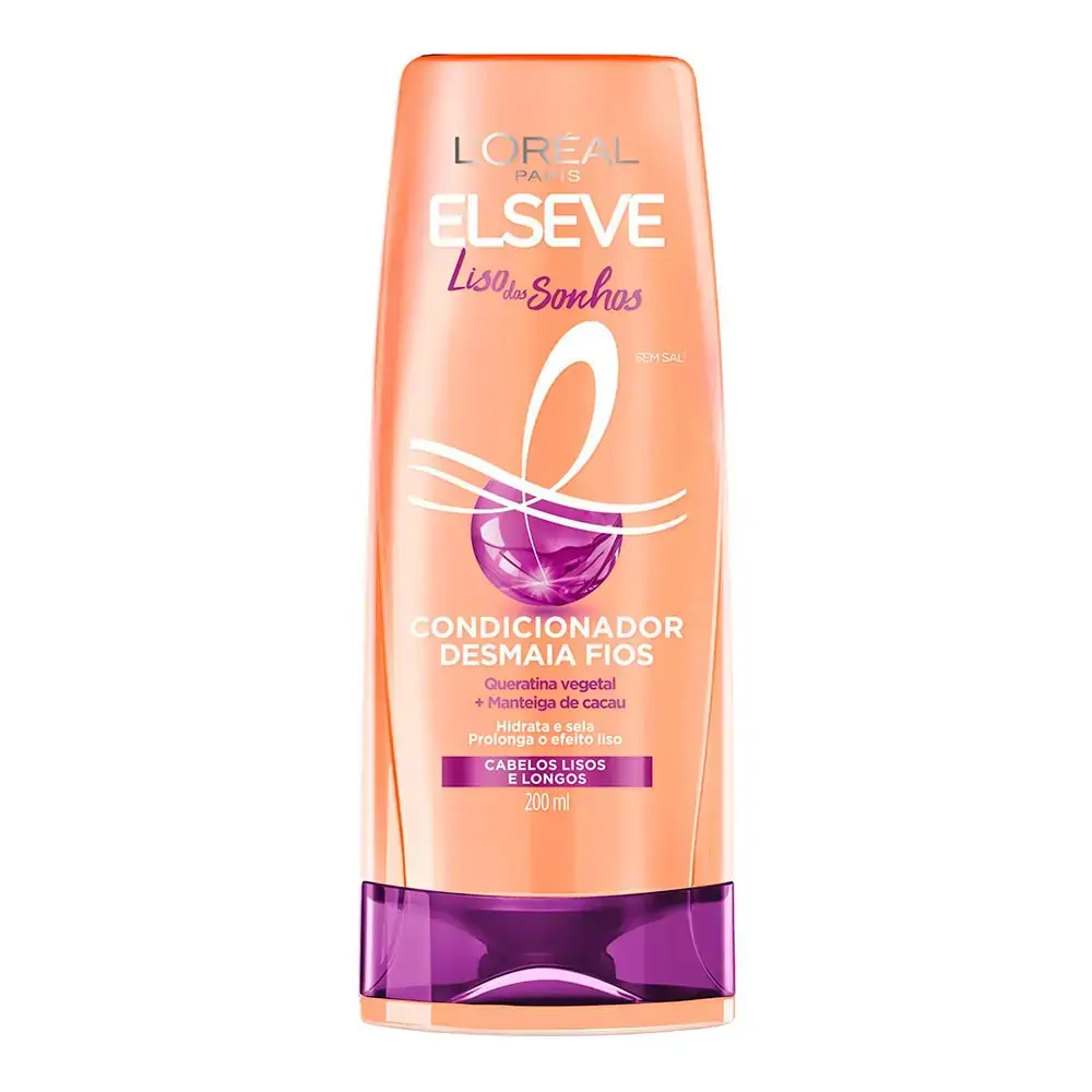 CONDICIONADOR ELSEVE LISO DOS SONHOS 200ML