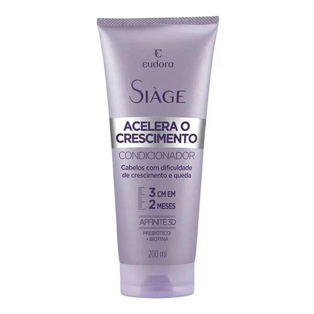 CONDICIONADOR EUDORA SIAGE ACELERA O CRESCIMENTO 200ML