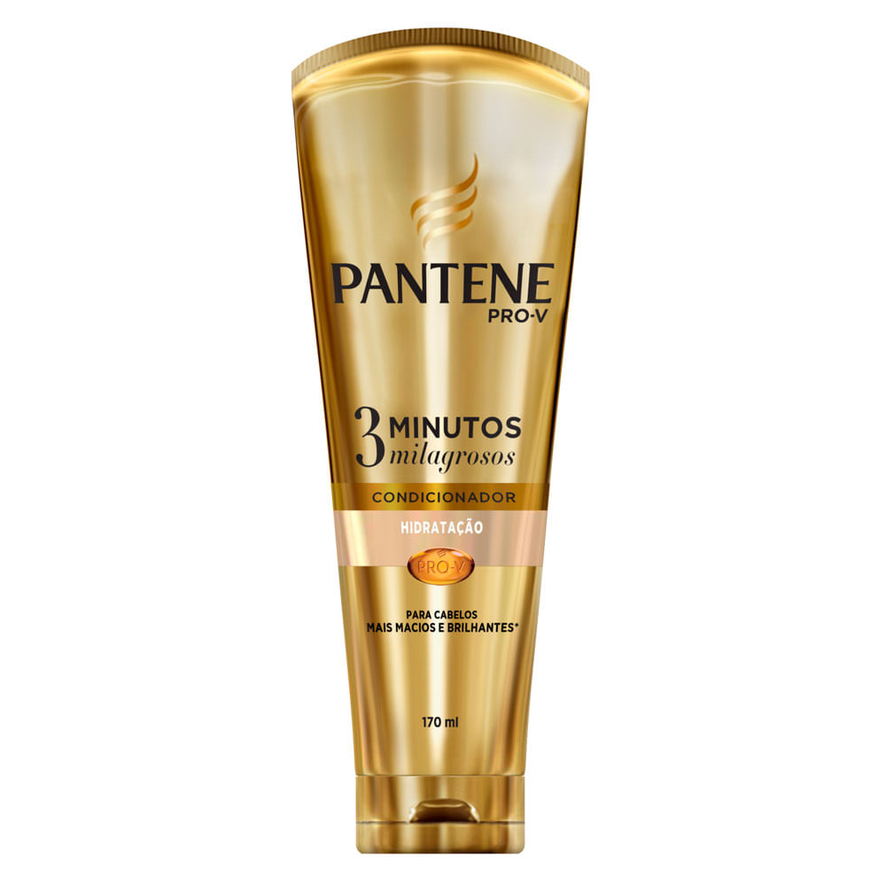 CONDICIONADOR PANTENE 3 MINUTOS MILAGROSOS HIDRATACAO 170ML
