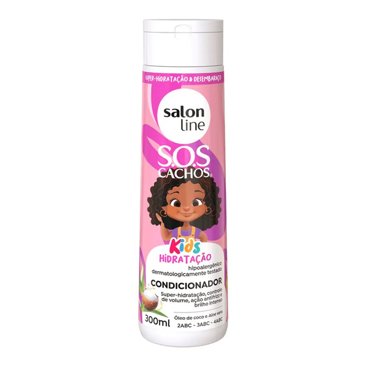 CONDICIONADOR SALON LINE SOS KIDS 300ML
