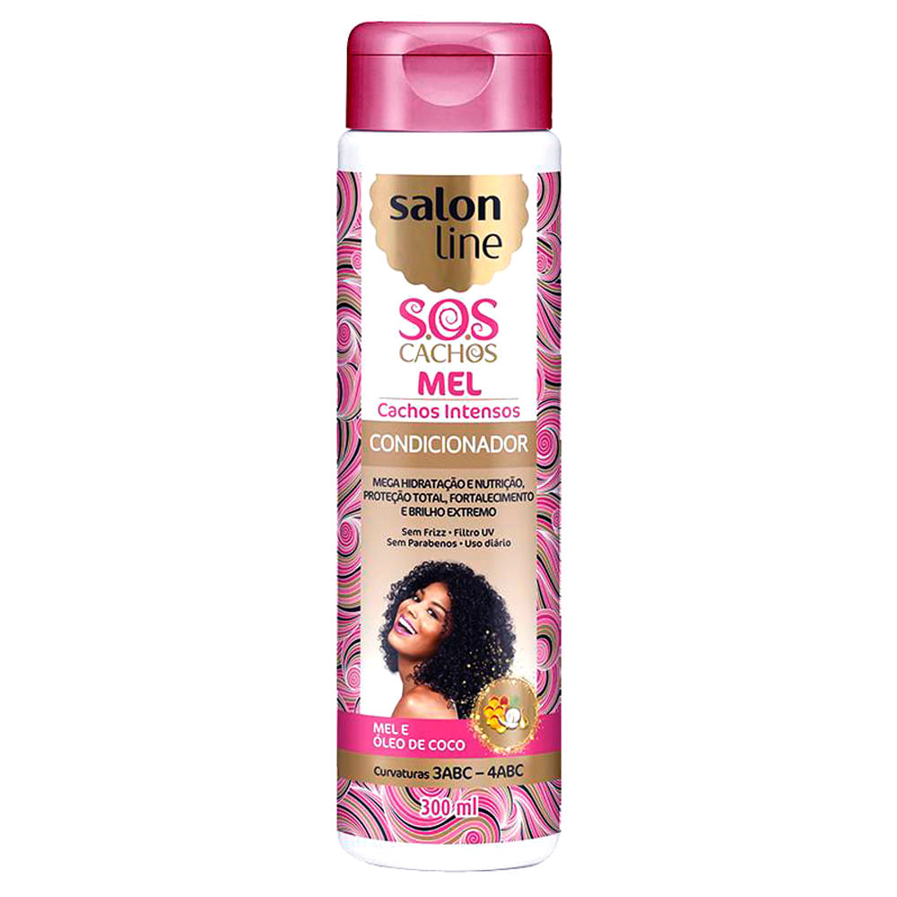 Thumbnail de CONDICIONADOR SALON LINE SOS MEL 300ML
