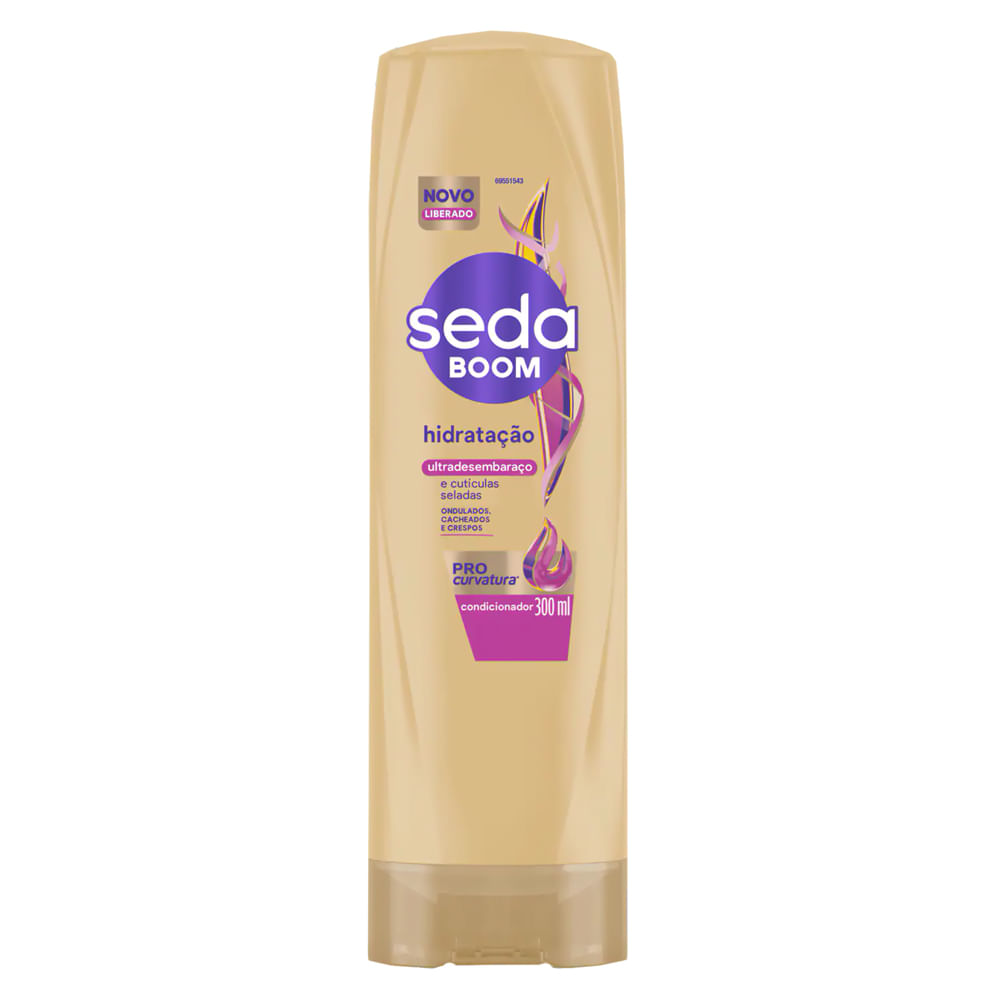 Thumbnail de CONDICIONADOR SEDA BOOM PRO CURVATURA 300ML