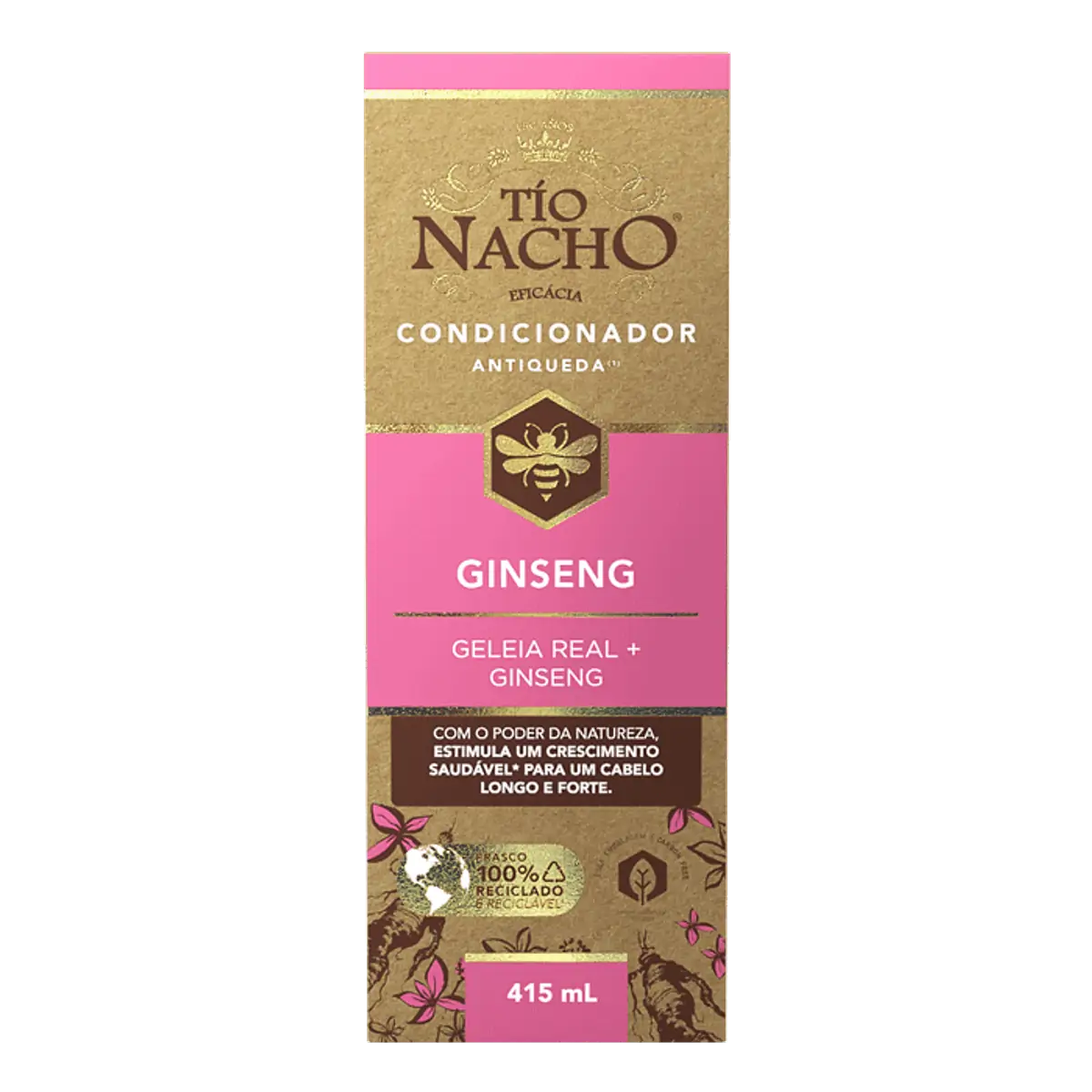 Thumbnail de CONDICIONADOR TIO NACHO GELEIA REAL E GINSENG 415ML