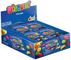 CONFEITO DE CHOCOLATE DISQUETI 18G