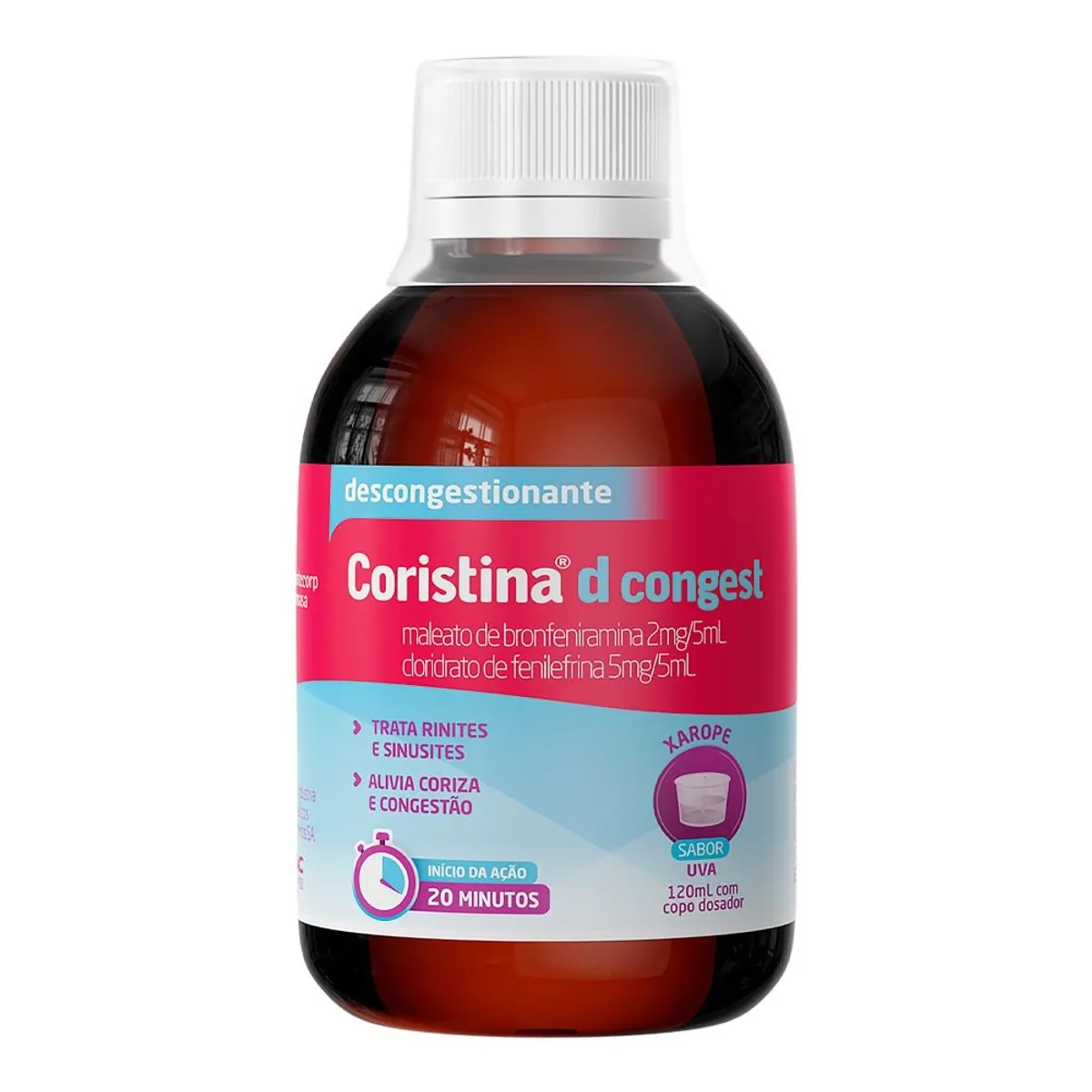 Thumbnail de CORISTINA D CONGEST MANTECORP XAROPE 120ML