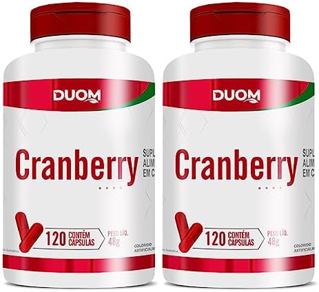 CRANBERRY 550MG DUOM COM 60 CAPSULAS