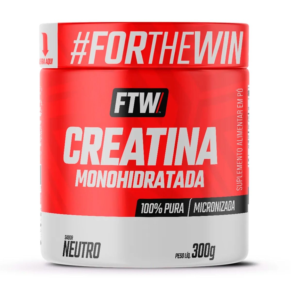 CREATINA MONOHIDRATADA FTW 300G