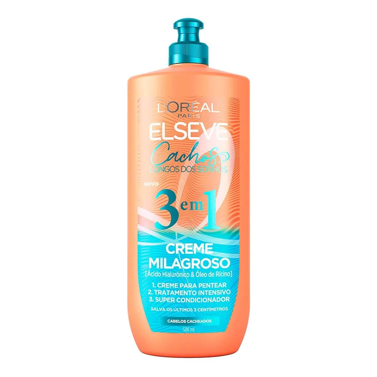 Thumbnail de CREME CONDICIONANTE ELSEVE CACHOS DOS SONHOS 3 EM 1 500ML