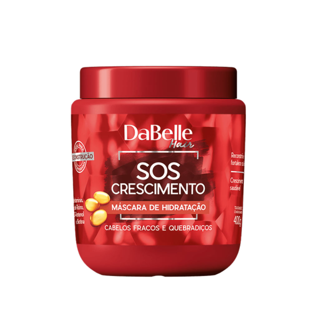 CREME DE TRATAMENTO DABELLE SOS CRESCIMENTO 400G