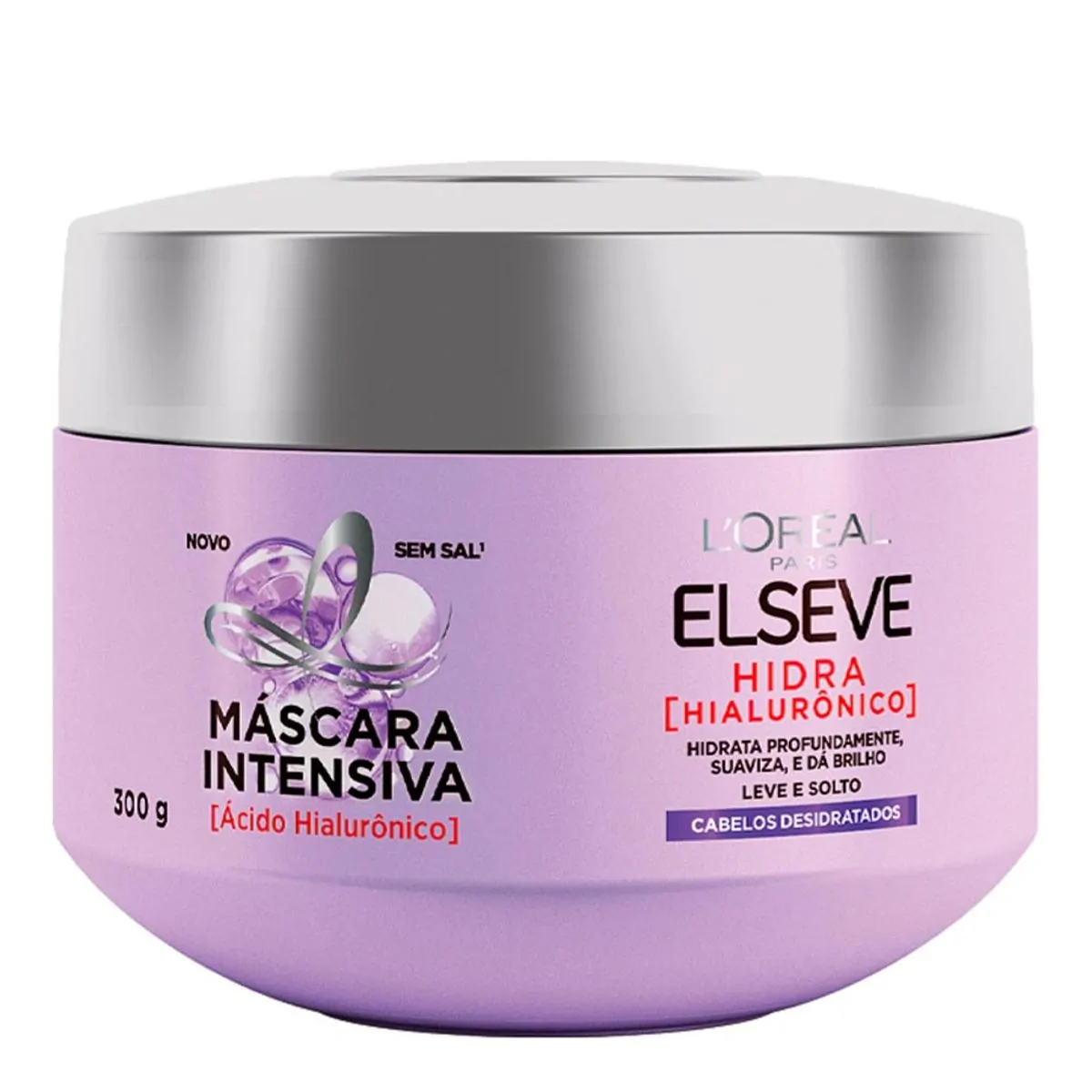 CREME DE TRATAMENTO ELSEVE HIDRA HIALURONICO 300G