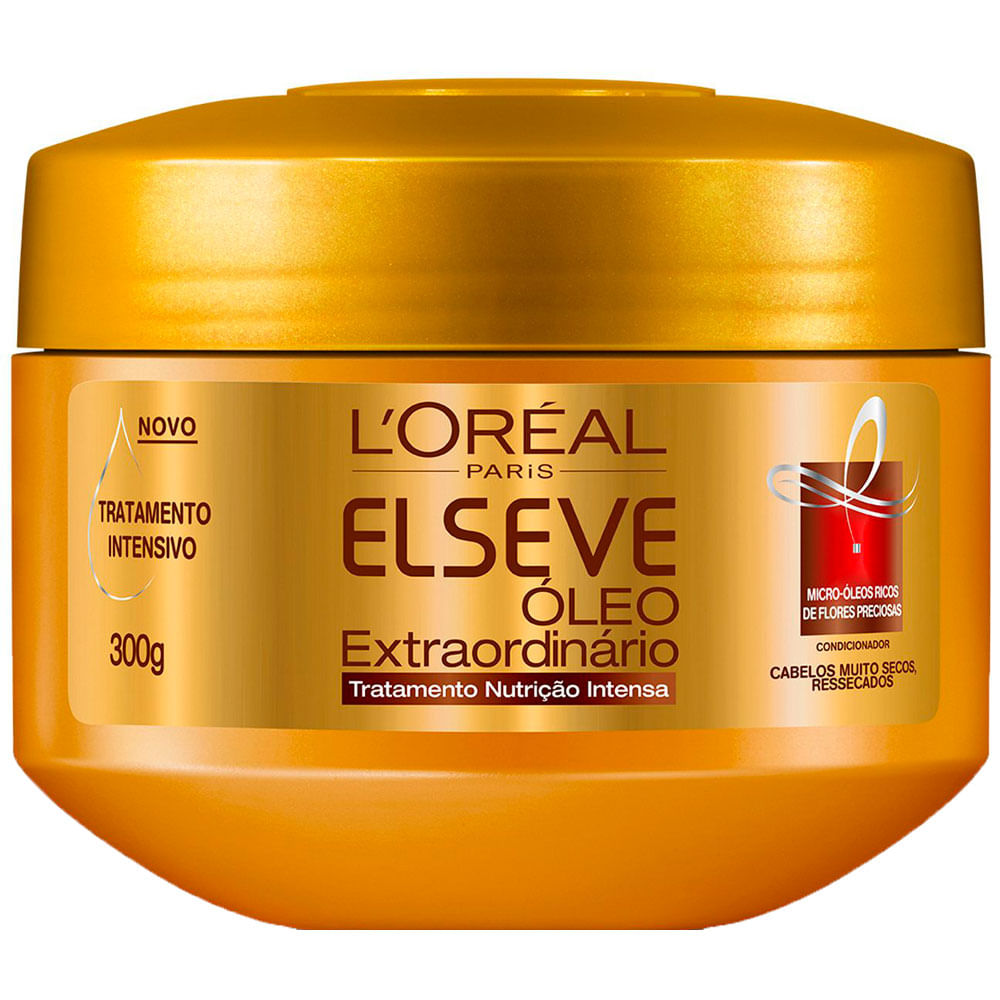 Thumbnail de CREME DE TRATAMENTO ELSEVE OLEO EXTRAORDINARIO NUTRICAO 300G