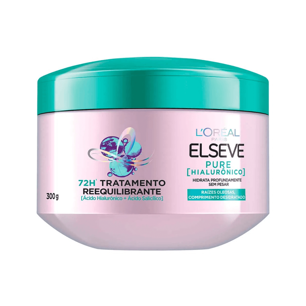 CREME DE TRATAMENTO ELSEVE PURE HIALURONICO 300G