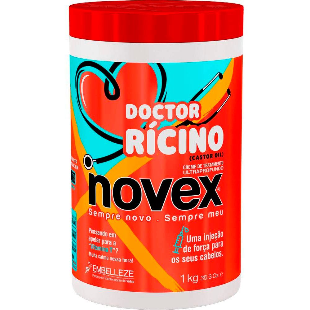 CREME DE TRATAMENTO NOVEX 400G DOCTOR RICINO