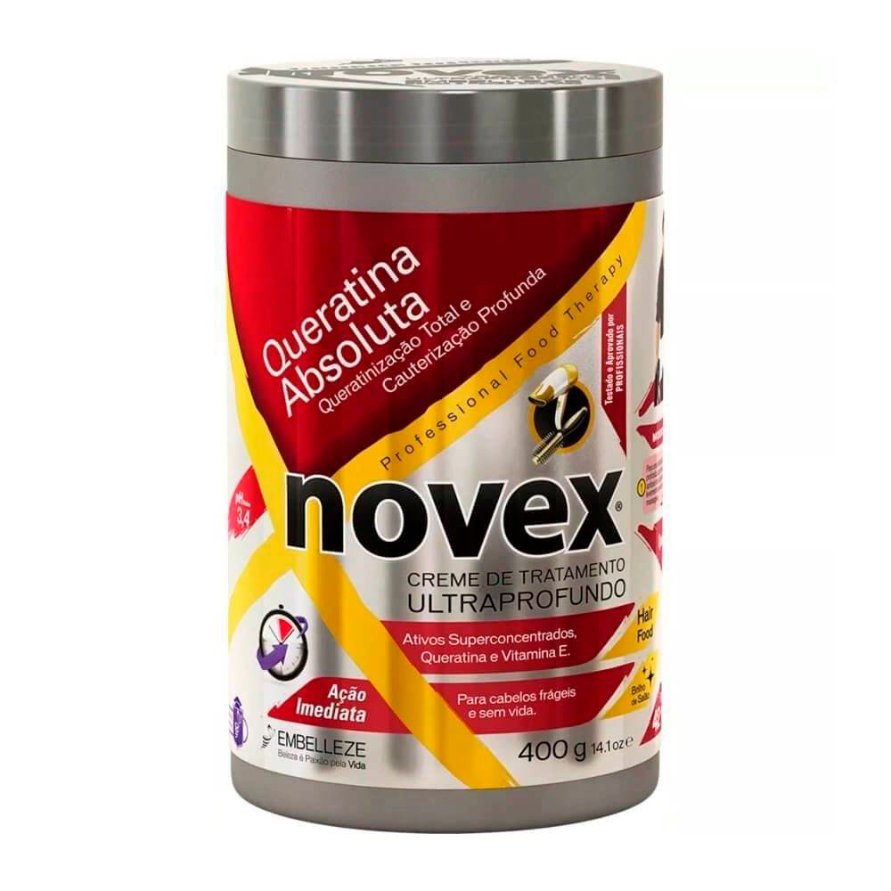 CREME DE TRATAMENTO NOVEX 400G QUERATINA ABSOLUTA