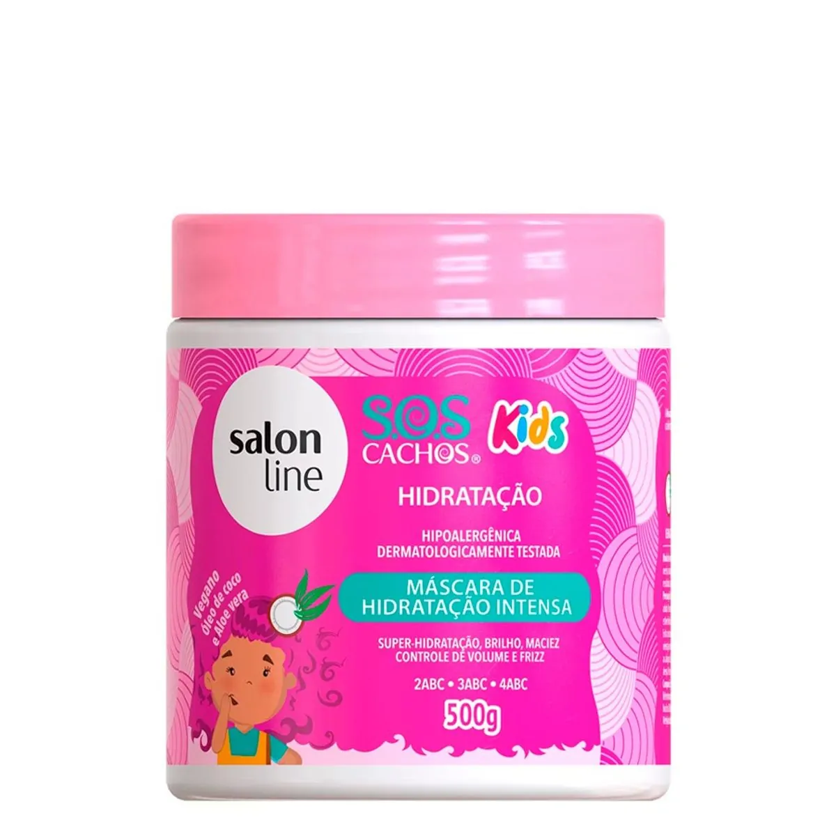 CREME DE TRATAMENTO SALON LINE SOS KIDS 500G