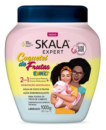 CREME DE TRATAMENTO SKALA COQUETEL DE FRUTAS 1KG