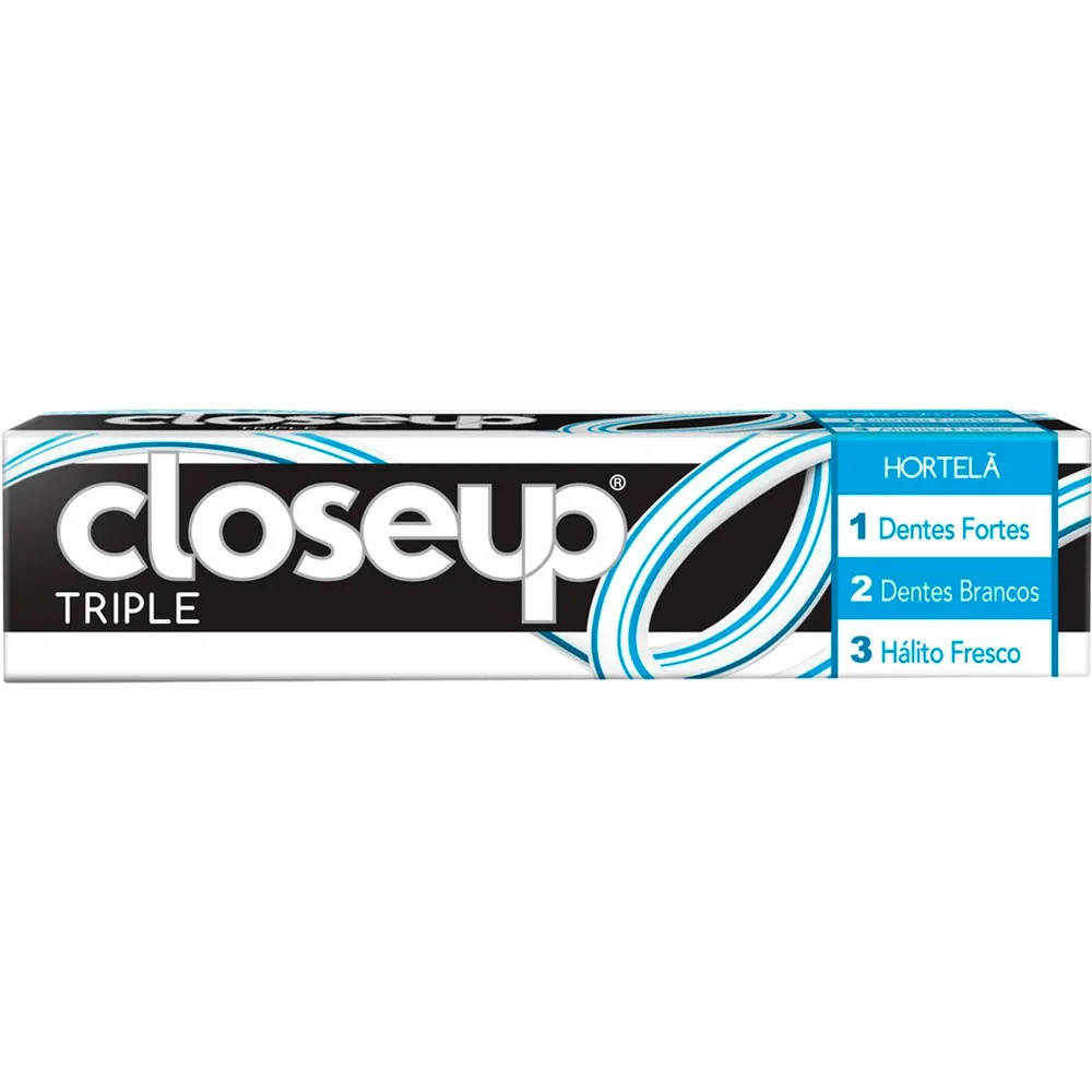 CREME DENTAL CLOSE UP TRIPLE HORTELA