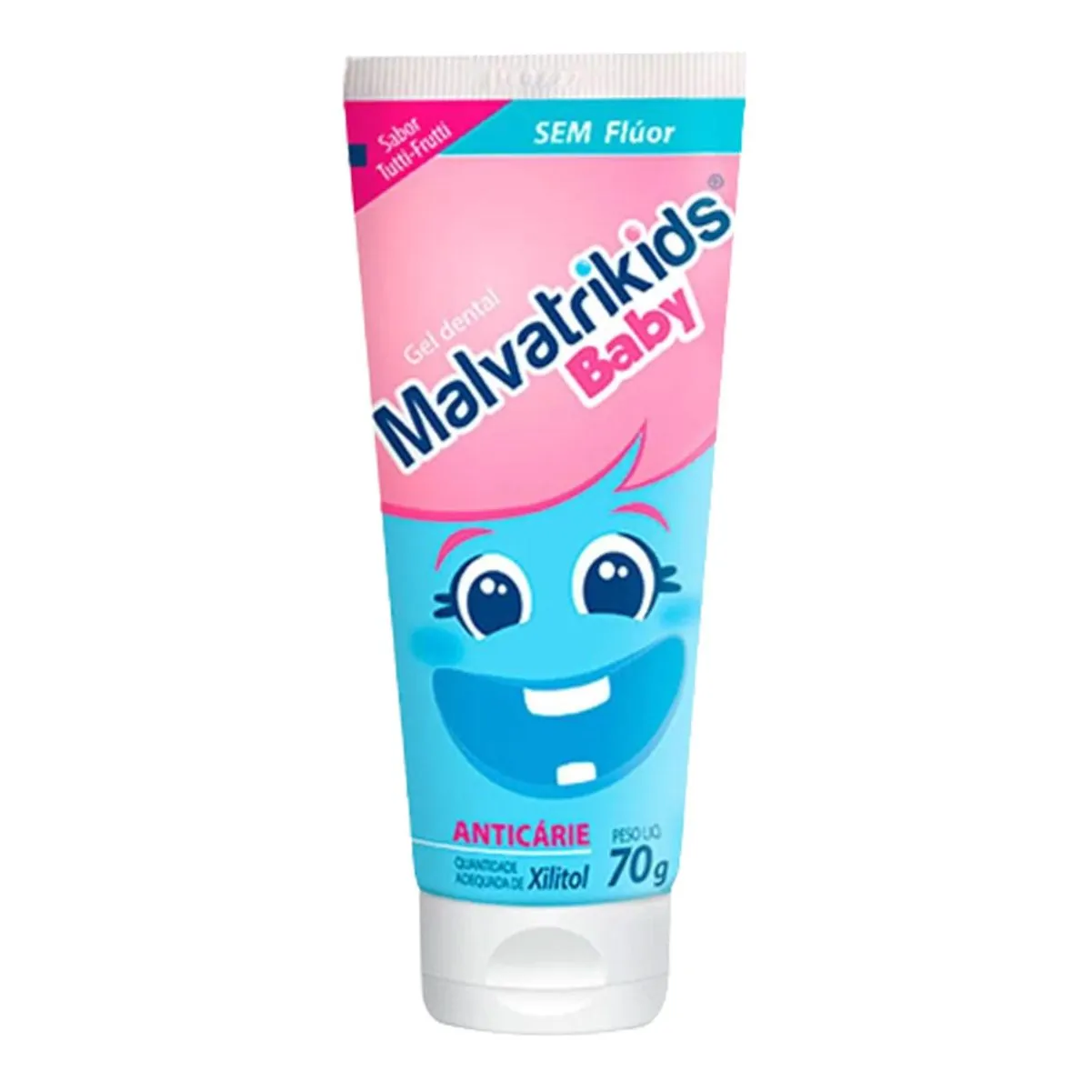 CREME DENTAL MALVATRIKIDS BABY SEM FLUOR 70G