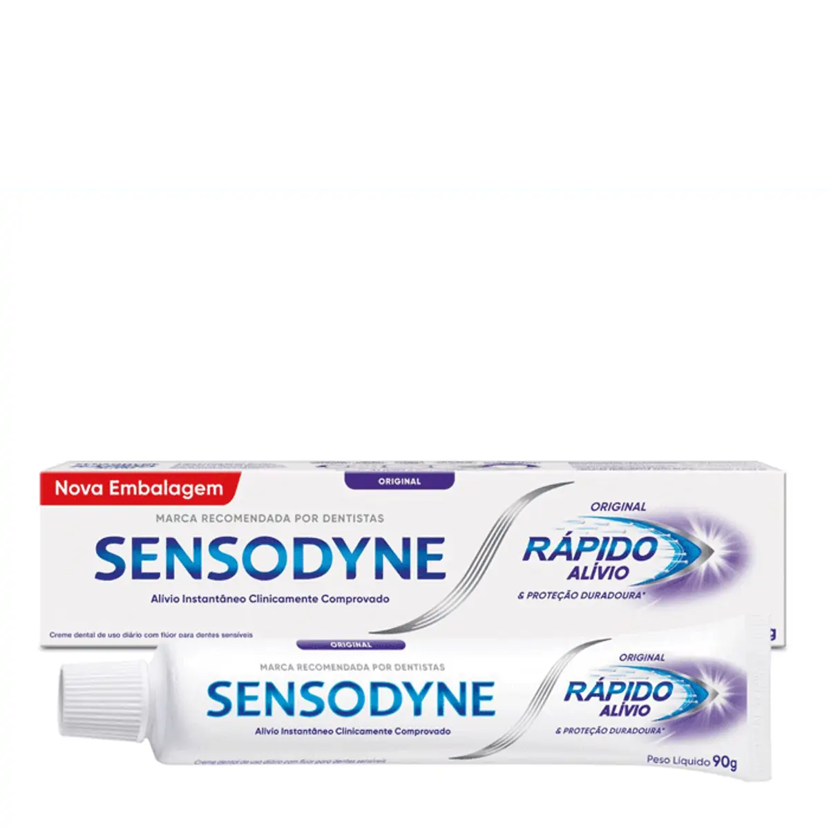 CREME DENTAL SENSODYNE ALIVIO RAPIDO 90G