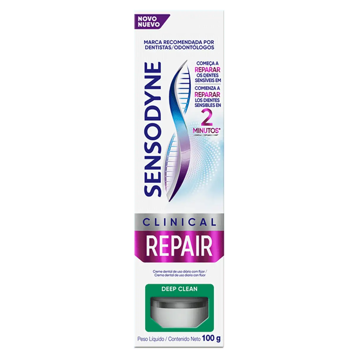 CREME DENTAL SENSODYNE CLINICAL REPAIR 100G