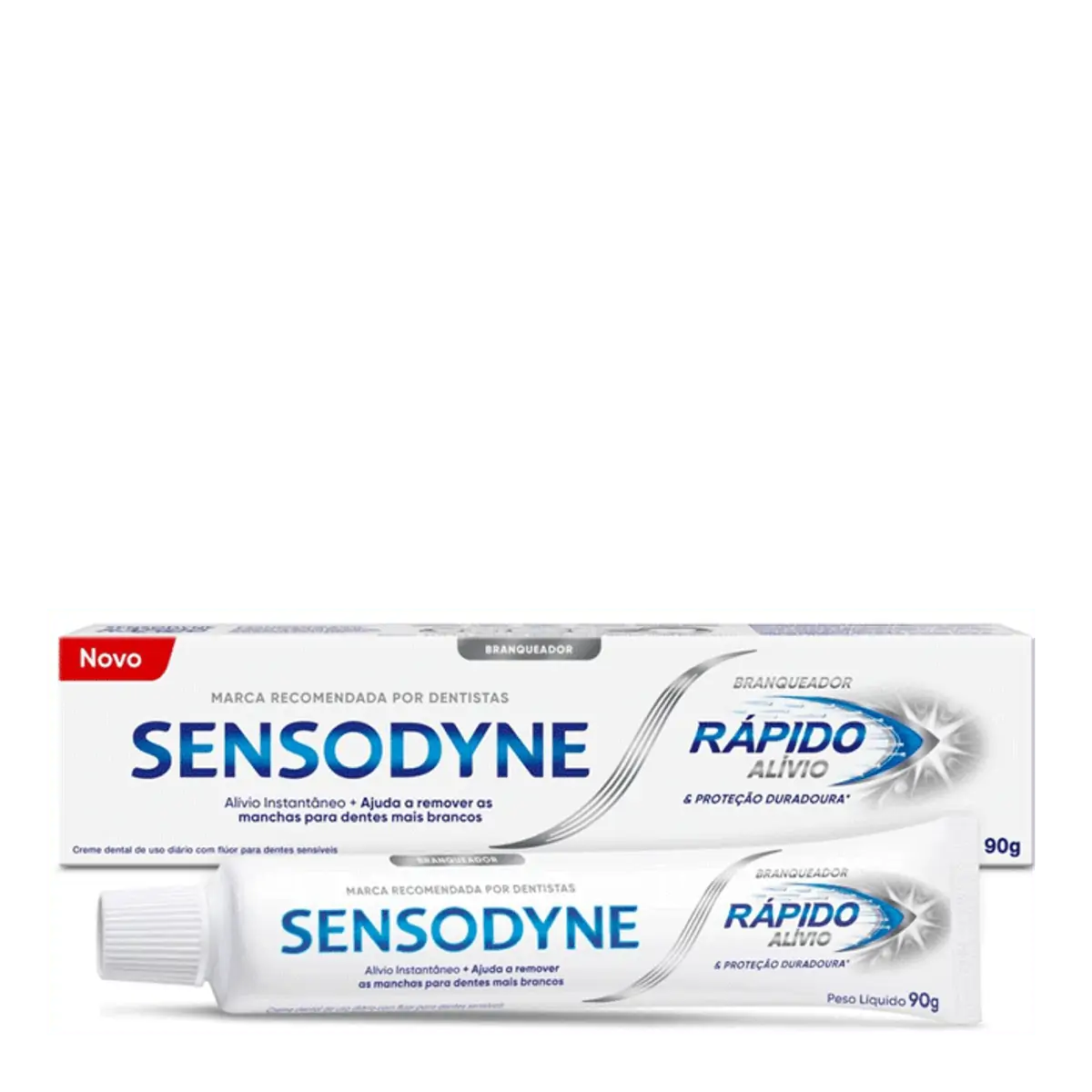 CREME DENTAL SENSODYNE RAPIDO ALIVIO WHITENING 90G